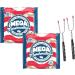 Mega Marshmallow & 2 Extendable Roasting Forks - Giant Extra Tasty Extra Fluffy Extra Large Fat Free Smores Roasting Mega Marshmallow - American Brand 1.1kg - Buy Online on GoSupps.com