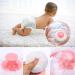 Powder Puff Box Set - 2 Pink Body Powder Containers with Puffs for Baby Women & Girls | Perfect for Gentle Application - Buy Online on GoSupps.com