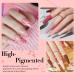 Modelones 24 Pcs Gel Nail Polish Set 20 Colors Nude Gray Pink Glitters Gel Nail Polish Set with Bond Primer Glossy & Matte Top Base Coat Nail Art Manicure DIY Salon at Home Brown Gray Pink Purple Red - Buy Online on GoSupps.com