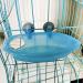 SHINYLYL Bird Bath Tub Bowl Hanging Toy for Parrot Budgie Cockatiel Cage (Blue) - Buy Online on GoSupps.com