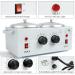 Beth Lee Professional Electric Double Wax Warmer Set - 41 Piece Hair Removal Kit with Hard Wax Beads, Applicator Sticks, and Dual Heater Machine - Buy Online on GoSupps.com