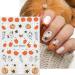 JMEOWIO 9 Sheets Halloween Nail Art Stickers Decals Self-Adhesive Star Cute Ghost Nail Supplies Nail Art Design Decoration Accessories - Buy Online on GoSupps.com