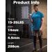 Zacro Resistance Bands Set - Fitness Straps for Yoga Pilates Strength Training & Physiotherapy - Includes Door Anchors - Ideal for Men & Women - Buy Online on GoSupps.com