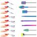 MAQUITA 8Pcs Tungsten Carbide Nail Drill Bits Set - Professional Tools for Gel, Acrylic, Cuticle Removal - 3/32 Nail File Bits for Manicure, Pedicure - Ideal Gift for Women and Girls - Golden - Buy Online on GoSupps.com