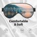 Buy Hong Kong Print Unisex Sleeping Eye Mask - Soft Comfortable Light-Blocking Design - Buy Online on GoSupps.com