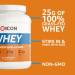 Whey Protein Powder Grass Fed Pure Low Carb Shake | Non-GMO Hormone Free - Cinnamon Vanilla Swirl 960g - 30 Servings - Buy Online on GoSupps.com