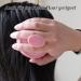 Silicone Scalp Massage Brush for Dandruff Removal & Hair Growth - Turquoise & Pink Head Massager for Wet & Dry Hair - Buy Online on GoSupps.com