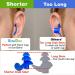 WaterDam Swimming Ear Plugs - Waterproof & Comfortable Earplugs for Swimmer's Ear Prevention - Blue - Buy Online on GoSupps.com