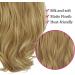 ZAIQUN Hair Extensions Invisible Secret Wire Hair Extensions One Piece Straight Curly Wavy Hair Extension Synthetic Hairpieces for Women 18/20/22 inch 20 Inch--Curly Dirty Blonde--20'' - Buy Online on GoSupps.com