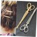4 Pieces Scissors Shape Hair Clips - Elegant Barrettes & Hair Accessories for Women - Fashionable Hair Styling - Buy Online on GoSupps.com