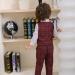 Volunboy Baby Boys Gentleman Suit - Toddler Formal 4-Piece Outfit Set (2-3 Years) Red Plaid - Buy Online on GoSupps.com