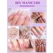 Acrylic Nail Kit Powder Set - Professional 30G Acrylic Powder Nails Kit for Beginners - Pink White Clear Extension Kit - Buy Online on GoSupps.com