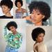 Plecare Afro Wigs: 100% Human Hair, Glueless Short Kinky Curly Wigs - Perfect for Cosplay or Daily Wear (Natural Black) - Buy Online on GoSupps.com
