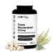 Trans-Reseratrol 500 mg 90 vegan capsules for 3 months.With Nicotinamid and Piperin.Natural extract from Fallopia Japonica 98% in pure natural resveratrol to contain the cell age