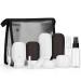 Morfone 13 Pack Travel Bottles Leakproof Travel Containers for Toiletries TSA Approved Silicone Travel Accessories Squeezable Refillable 2oz 3oz for Cosmetic Shampoo Conditioner Lotion (BPA Free)