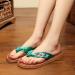 Buy XTZYGLFD Summer Lady Fashion Sandals - Lace-Up Open Toe Slingback Low Heels for Women in Green - Size 5.5 UK | International Shipping Available - Buy Online on GoSupps.com