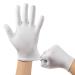 Cotton Gloves 10pairs (20Pcs) White Cotton Gloves for Women and Men Washable Stretch Cotton Gloves for Dry Hands and Eczeme Moisturizing Cloth Gloves Coin Jewelry Silver Cotton Inspection Gloves