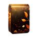Travel Lipstick Organizer Case Lipstick Case Portable Makeup Bag With Mirror Autumn Leaves F876q2inpd