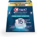 Crest 3D Whitestrips 10 Day Smile Makeover At-Home Teeth Whitening Kit 10 Treatments + 1 LED Light 15 Levels Whiter Tooth Whitener - Buy Online on GoSupps.com