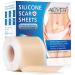 Silicone Scar Sheets(1.6 x 120 Roll) Medical Grade Silicone Scar Tape Reusable Professional Scar Removal Strips for Acne Scars C-Section & Keloid Surgery Scars Acne et