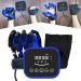 Rehabilitation Robot Gloves with Mirrored Gloves Hand Rehabilitation Device - 3 Training Mode/Valve Switch/LCD Touch Screen Finger Trainer for Stroke Hemiplegia Hand Function Recovery Left-XL Left Medium