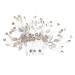 SKISUNO Bridal Hair Comb Hair Comb Bridal Headdress Hair Comb for Bride Elegant Hair Comb Bridal Side Comb Bride Hair Ornament Bride Wedding Decor Bridal Insert Comb Wedding Bride Comb