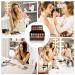 Acrylic Clear Eyeshadow Palette Organizer - 7 Sections Makeup Storage for Bathroom & Vanities - Buy Online on GoSupps.com