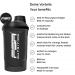FSA Nutrition Protein Shaker 800ml - BPA-Free Leak-Proof Sieve for Creamy Shakes - Black Protein Shaker with Scale - International Shipping Available - Buy Online on GoSupps.com
