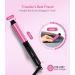 Farery Mini Curling Iron - 25mm Travel Size | Adjustable Temperatures & Ceramic Keratin Infusion for Short Hair - Buy Online on GoSupps.com