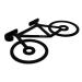 Baiki bicycle universal tensioning rubber cell phone flashlight jacket tool bracket.Silicone band extra strong - luggage tensioner expander rubber band black
