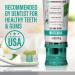 Buy GuruNanda Hydroxyapatite Toothpaste - SLS & Fluoride Free Whitening Natural CocoMint Jasmine Neem Freshens Breath & Fights Plaque - 4.2oz - International Shipping Available - Buy Online on GoSupps.com
