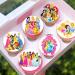 Pre-Cut Princess 1B Edible Stand up Wafer Paper Cupcake Toppers Cake Decorations Birthday Party Girls Princesses (24)