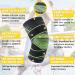 Beister Adjustable Knee Compression Sleeves for Men & Women - XL Green - Support Brace for Meniscus Tear, Arthritis, Joint Pain - Ideal for Running, Basketball - Buy Online on GoSupps.com