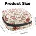 Retro Paris Eiffel Tower Menstrual Bag - Portable Sanitary Napkin & Cup Storage for Teens & Women - Buy Online on GoSupps.com