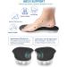 Memory Foam Insoles for Men & Women - Ergonomic Shock Absorption - Ultralight & Breathable Sports Insoles (2 Pairs) for Plantar Fasciitis - Sizes W 8-9 / M 6.5-7.5 - Black/White - Buy Online on GoSupps.com