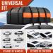 21 Cubic Feet Waterproof Car Rooftop Cargo Carrier Bag | Heavy Duty 840D Roof Bag for All Vehicles | Anti-Slip Mat, Door Hooks, Storage Bag & 2 Extra Straps Included | Black - Buy Online on GoSupps.com