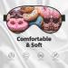 Donuts Sleep Mask | Adjustable Breathable Fashionable Eye Mask for Ultimate Comfort - Shop Internationally - Buy Online on GoSupps.com