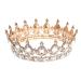 FRCOLOR Crystal Crowns and Tiaras Vintage Rhinestone Bridal Tiara Crowns for Women Girls Wedding Prom Costume Party Hair Accessories