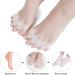 FlexAlign Corrective Toe Spacers - Ultimate Bunion Relief & Toe Restoration Kit for Optimal Comfort - Buy Online on GoSupps.com
