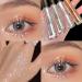 Liquid Eyeshadow | Eyeshadow Eye Makeup Brilliant Gel Highlighter Shimmer Shadow Brighten Eyes Make Up Sritob 03# Mermaid - Buy Online on GoSupps.com
