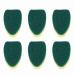 Fattoz 6 Pack Dish Wand Refills Sponge Heads Dish Wand Brush Replacement Sponge Dish Pads for Kitchen Cleaning Brush