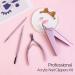 MELODYSUSIE Small D-Pink Nail Clippers for Acrylic & Gel Nails - Professional Rustproof Trimmer Tool for Manicure & Pedicure - Buy Online on GoSupps.com