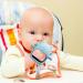 3-Pack Silicone Baby Teething Toys - Rattling & Chewable Pacifiers for Babies 0-6 Months (Blue) - Buy Online on GoSupps.com