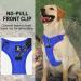 Dociote Anti-Zug Dog Harness - Safety Harness with Handle & Reflector Strip for Medium & Large Dogs | No Pull Design | XL Blue | 1 Pack - Buy Online on GoSupps.com