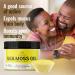 HERBAMAMA Sea Moss Gel 12 oz - Organic Wildcrafted Irish Sea Moss Supplement for Thyroid, Skin, Hair Support - Vegan Dr Sebi Approved - 12 Ounce Organic Raw Gel - Buy Online on GoSupps.com