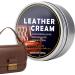  Povanjer Revitalizing Cream for Leather Conditioner for Leather Shoes - Leather Conditioner 80g - The waterproof cream will not darken soften or restore the leather. - Buy Online on GoSupps.com