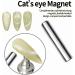 MAYCHAO 15ml Apple Green Magnetic Cat Eye Gel Nail Polish | Soak Off Holographic Polish for Nail Art | DIY Manicure Salon Quality - Buy Online on GoSupps.com