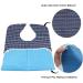 Shop Lwmlwm 2-Piece Washable Waterproof Bibs for Adults - Reusable Dining Solution for Men Women Seniors & Disabled - Buy Online on GoSupps.com