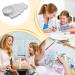  Rukjmqi Watercolor Palette Artistic Color Mixing Palette - Watercolor Mixing Tray For Adults Boys and Girls Crafts Travel Home Classroom Parties Drawing - Buy Online on GoSupps.com