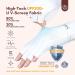 Saviland UV Gloves for Gel Nails - UPF200+ Professional Protection for Gel Manicures - Anti UVA & UVB Nail Gloves for Nail Lamp - White - Buy Online on GoSupps.com